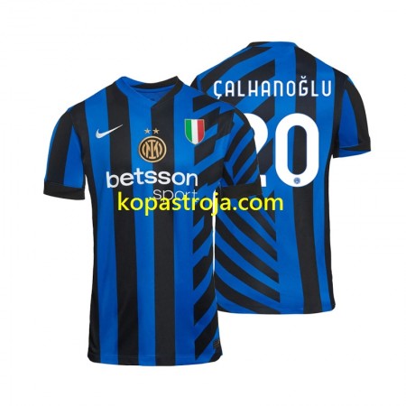 Billiga Fotbollströjor Inter Milan Hakan Calhanoglu 20 Hemma tröja 2024/25 Kortärmad